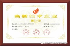 强化科研实力—集团获高新技术企业奖